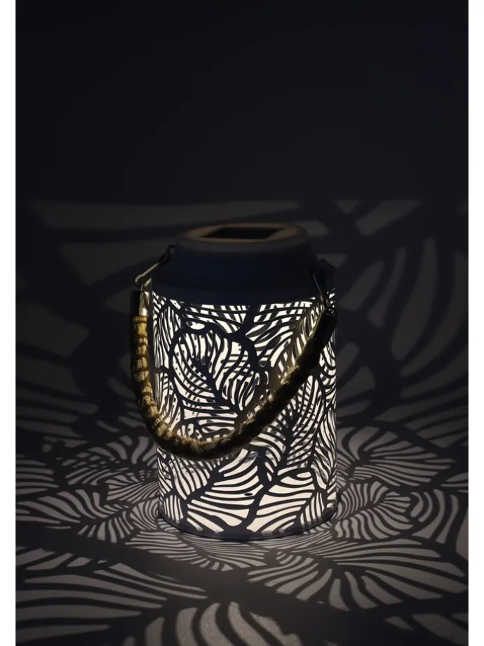 LED-Solarleuchte "Rainbow" in Creme - (H)17,5 cm