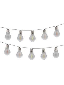 LED-Solar-Lichterkette "Linda" in Bunt - (L)370 cm