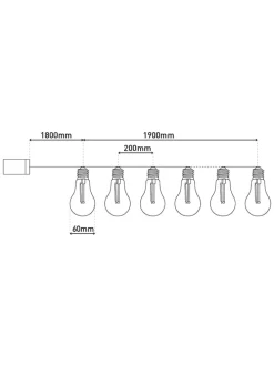 LED-Solar-Lichterkette 