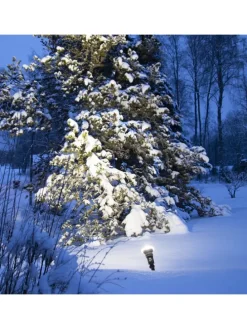 LED-Spot ,Spotlight Outdoor', E27, 15W, 1300lm, schwarz, Tageslicht