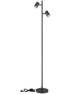 LED-Standleuchte in Grau - (H)158 cm