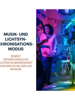 LED-Standleuchte in Schwarz - (B)43 x (H)140 cm