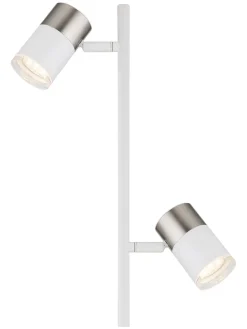 LED-Standleuchte in Weiß - (H)154 cm