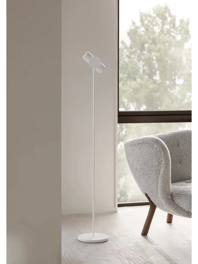 LED-Standleuchte "Stage" in Weiß - (H)130 cm