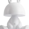 LED-Tischleuchte "Bunny" in Weiß - (B)22 x (H)27 x (T)17 cm