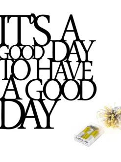 LED-Wanddekor - (B)61 x (H)70 cm