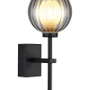 LED-Wandleuchte "Ander" in Schwarz - (B)10 x (H)26 cm