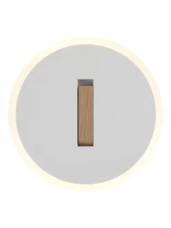 LED-Wandleuchte "Avery" in Weiß - Ø 20,5 cm