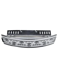 LED-Wandleuchte in Silber - EEK F (A bis G) - (B)35 x (H)12 cm