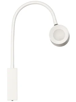 LED-Wandleuchte in Weiß