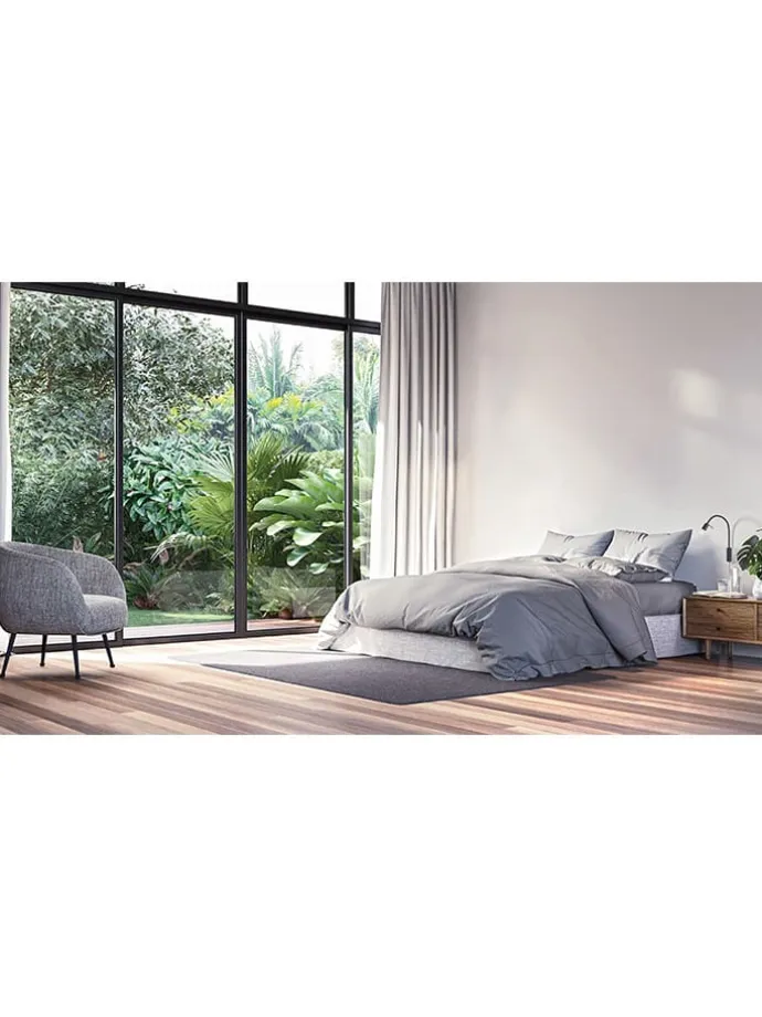 LED-Wandleuchte "Seng" in Schwarz - (H)40 cm