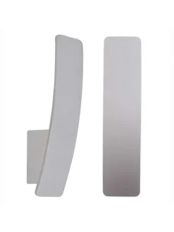 LED-Wandleuchte "Stan" in Silber - (B)6 x (H)29,5 x (T)7 cm