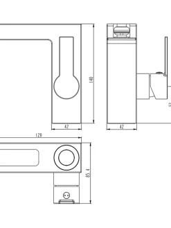 LED-Waschtischarmatur 