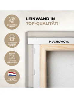 Leinwand bilder Abstrakte Kunst weiß schwarz (BxH)