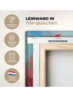 Leinwand bilder Abstrakte Farbexplosion (BxH)