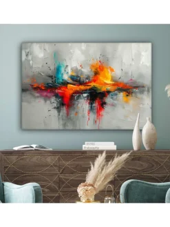 Leinwand bilder Abstrakte Kunst Explosion (BxH)