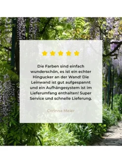 Leinwand bilder Blauregen (BxH)