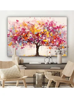 Leinwand bilder Farbiger Baum (BxH)