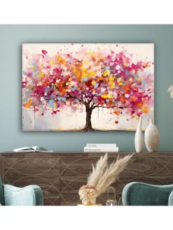 Leinwand bilder Farbiger Baum (BxH)