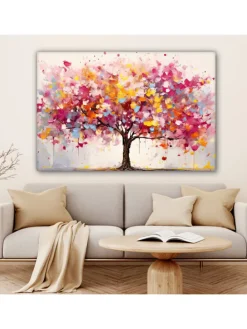 Leinwand bilder Farbiger Baum (BxH)