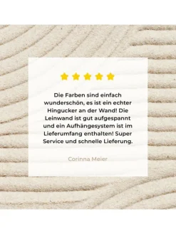 Leinwand bilder Sandlinien (BxH)