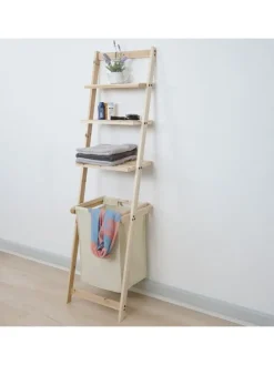 Leiterregal B59 mit Wäschesammler