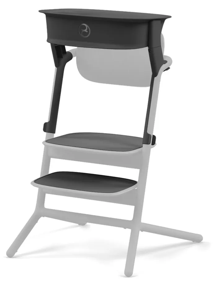 Lernturm-Aufsatz für Hochstuhl "Lemo" in Schwarz