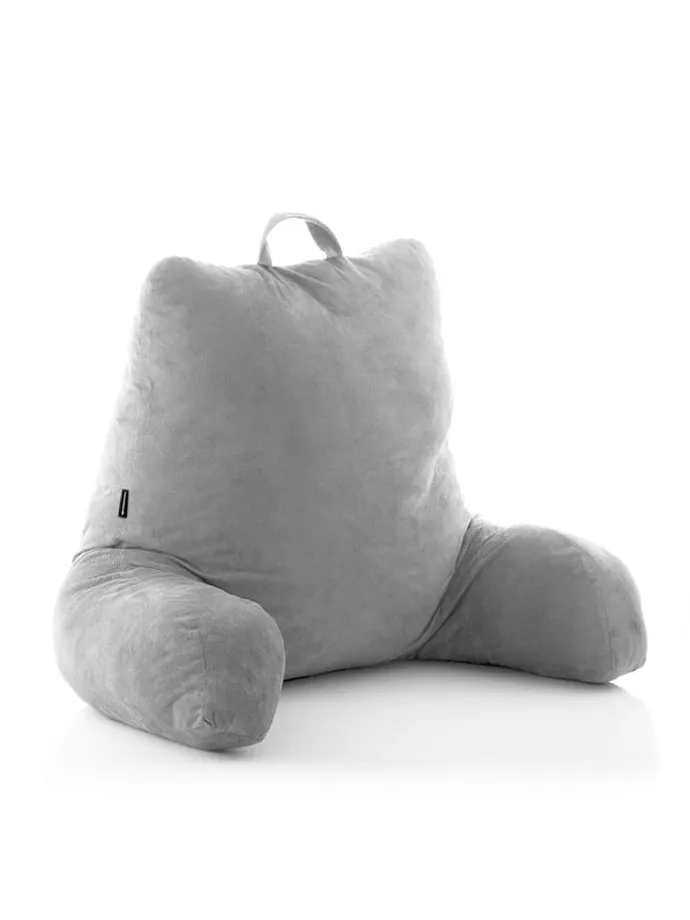 Lesekissen in Grau - (B)45 x (H)90 x (T)20 cm