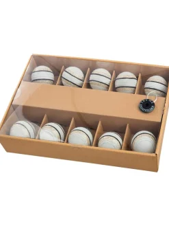 Lichterkette "Balls" in Weiß/ Gold/ Silber - (L)120 cm