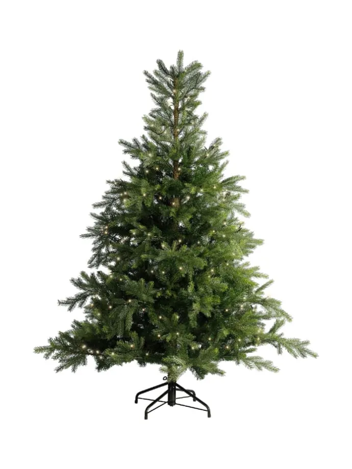 Lichterkette BASIC 120 LED 9 m, schwarzes Kabel in warm weiß