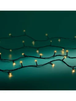 Lichterkette BASIC 40 LED 3 m, schwarzes Kabel, in klassisch warm