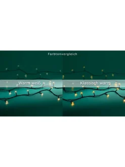 Lichterkette BASIC 40 LED 3 m, schwarzes Kabel, in klassisch warm