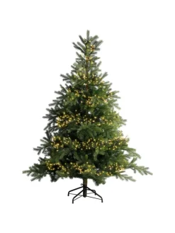 Lichterkette CLUSTER 768 LED 7 m, schwarzes Kabel in Soft Gold