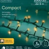 Lichterkette COMPACT 1000 LED 22,5 m, grünes Kabel in klassisch warm