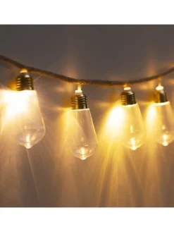 Lichterkette in transparent