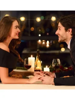 Lichterkette Rosen in Weiß - (L)3,3 m