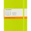 Liniertes Notizbuch in Limette - (B)13 x (H)21 cm