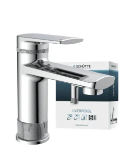 LIVERPOOL Waschtischarmatur, Chrom