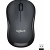 Logitech M220 SILENT Kabellose Maus, 2,4 GHz mit USB-Empfänger, in Anthrazit