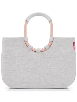 Loopshopper L Frame Shopper Tasche 46 cm in frame twist sky rose