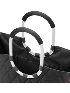 Loopshopper L Shopper Tasche 46 cm in rhombus black