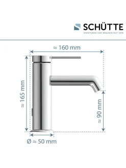 LOS ANGELES Waschtischarmatur, Chrom