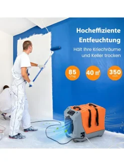 85 L/Tag Gewerbliche Luftentfeuchter in Orange