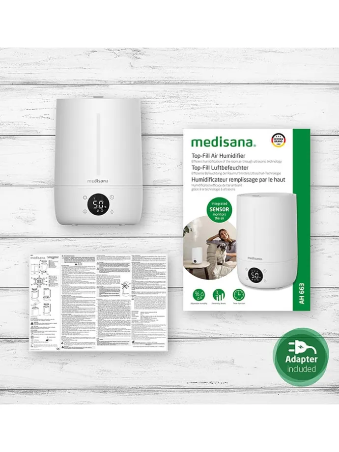 Luftbefeuchter "AH 663" in Weiß