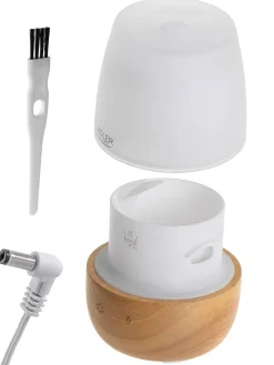 Luftbefeuchter in Natur/ Weiß