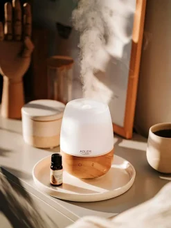 Luftbefeuchter in Natur/ Weiß