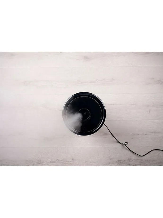 Luftbefeuchter in Schwarz - (H)32 cm
