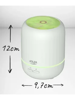Luftbefeuchter in Weiß