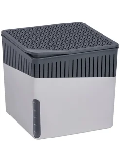 Luftentfeuchter "Cube" in Grau - (B)13 x (H)13 x (T)13 cm