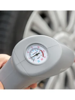 Luftkompressor in Grau - (B)18 x (H)25 x (T)8 cm